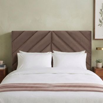 Rose Fabric Heather Headboard - Sizes Available