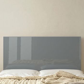 Knightsbridge Grey Gloss Headboard - Sizes Available