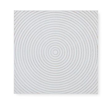 Square 90cm Light Grey Luminita Decorative Panel Attached