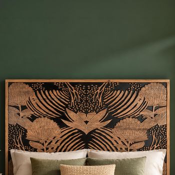 Valentia Artisan Acacia Wood 166cm Headboard