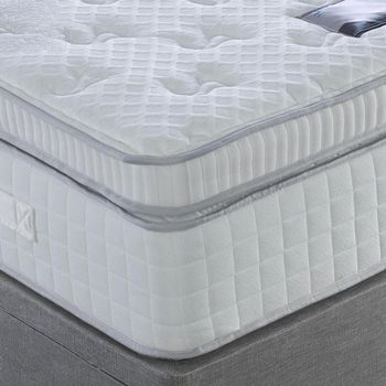 Turin Pillow Luxury 2000 Pocket Spring Mattress - Sizes Available