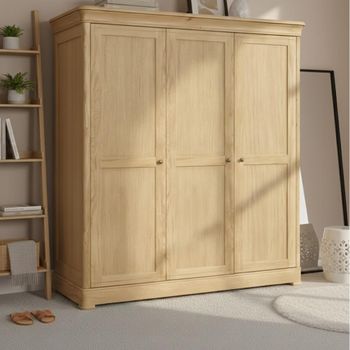 Moreno Oak 3 Door Wardrobe