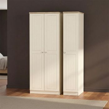 Vienna Cream 3 Door Tall Triple Wardrobe