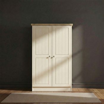 Vienna Cream 2 Door Midi Wardrobe