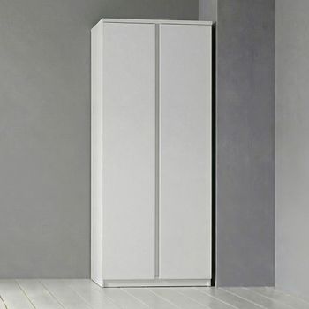Fribo White 2 Door Wardrobe