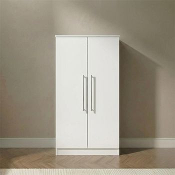 Worcester White 2 Door Midi Wardrobe