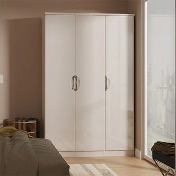 Camden Cashmere 3 Door Triple Wardrobe