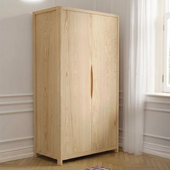 Stockholm Oak 2 Door Wardrobe