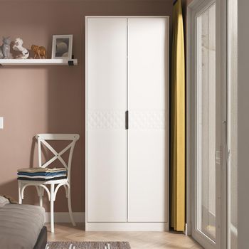 Harlequin 2 Door Tall Kashmir Matt Wardrobe