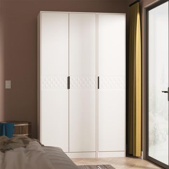 Harlequin 3 Door Triple Kashmir Matt Wardrobe