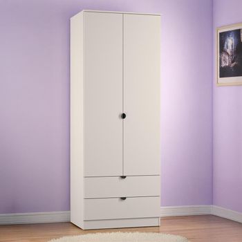 Bora 2 Door 2 Drawer Kashmir Matt Wardrobe