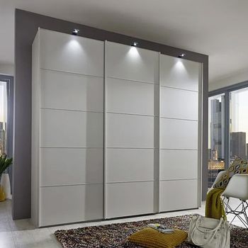 Westside White 3 Door Sliding Wardrobe