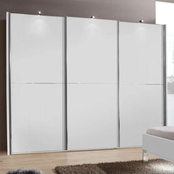 Miami2 White 3 Door Sliding Wardrobe