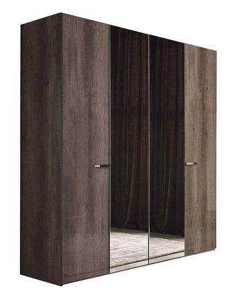 Matera Italian Wood Grain 4 Door Wardrobe