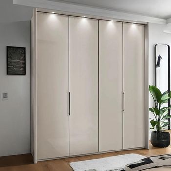 Asmara Champagne 4 Door Wardrobe