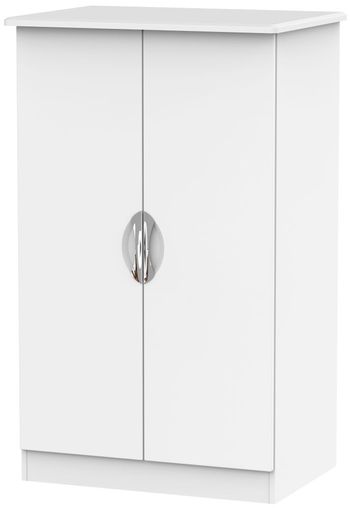 Camden Midi White Matt 2 Door Wardrobe