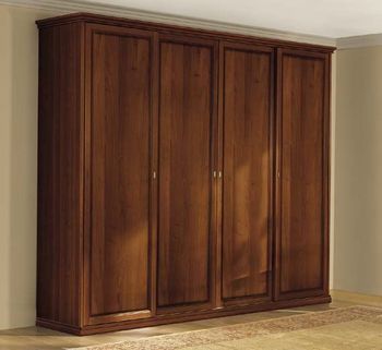 Nostalgia Italian Walnut Wardrobe