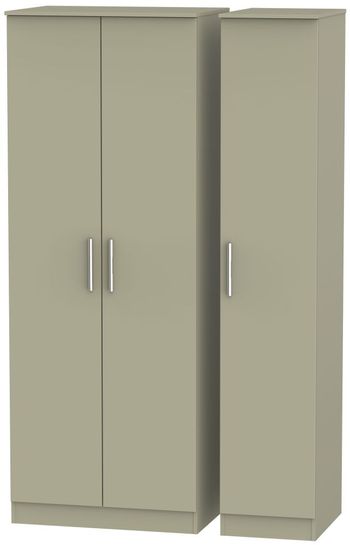 Contrast Tall Mushroom 3 Door Triple Wardrobe