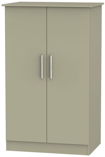 Contrast Midi Mushroom 2 Door Wardrobe