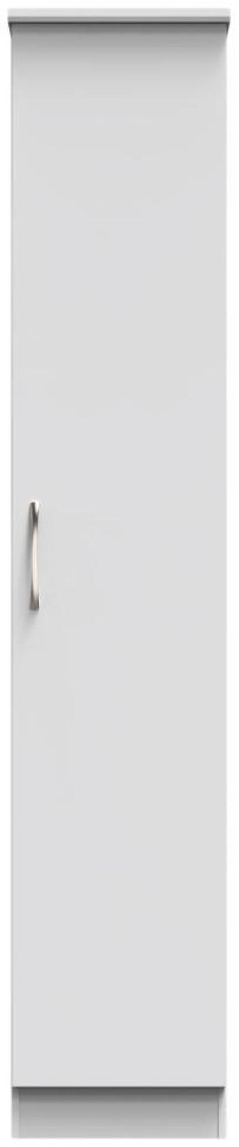 Eve Grey 2 Door 2 Drawer Double Wardrobe