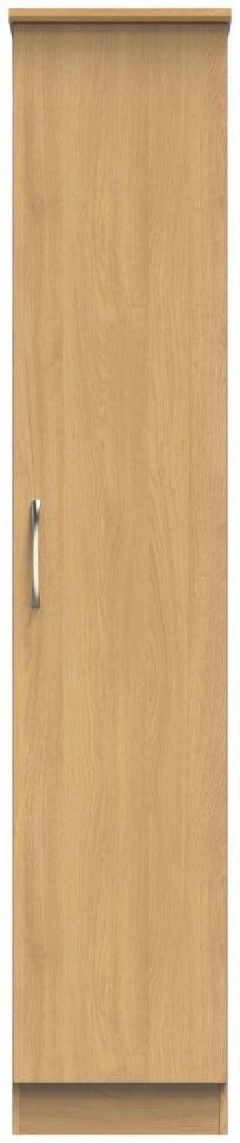 Eve Oak 2 Door Plain Wardrobe