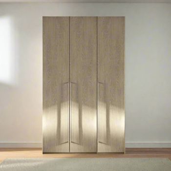 Denali Italian Sand Birch 3 Door Wardrobe