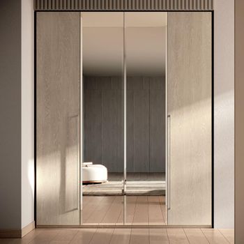 Denali Italian Sand Birch Wardrobe