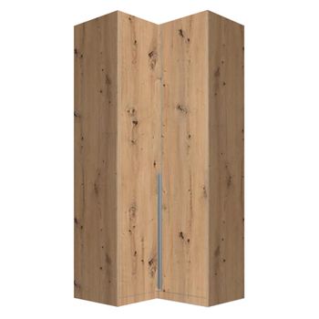 Alabama Artisan Oak 100cm 2 Door Corner Wardrobe