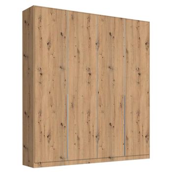 Alabama Artisan Oak 181cm 4 Door Wardrobe