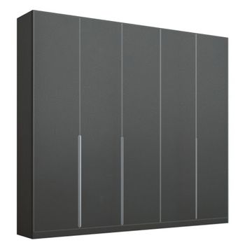 Alabama Metallic Dark Grey 226cm 5 Door Wardrobe