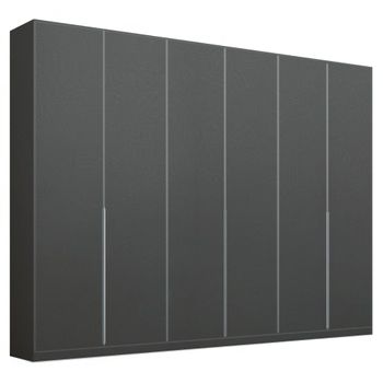 Alabama Metallic Dark Grey 271cm 6 Door Wardrobe