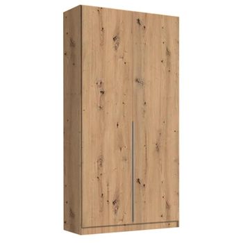 Alabama Artisan Oak 91cm 2 Door Wardrobe