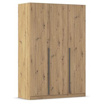 Alba Artisan Oak 136cm 3 Door Wardrobe