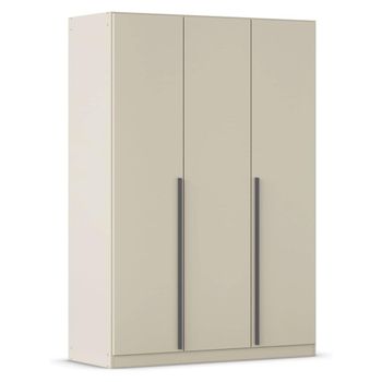Alba Champagne 136cm 3 Door Wardrobe