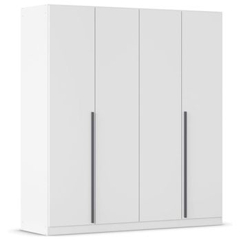 Alba Alpine White 181cm 4 Door Wardrobe