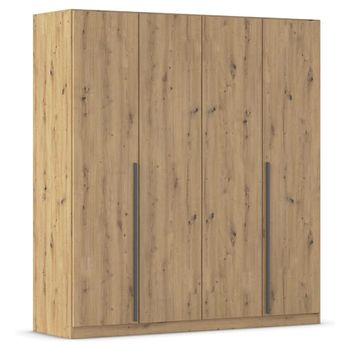 Alba Artisan Oak 181cm 4 Door Wardrobe