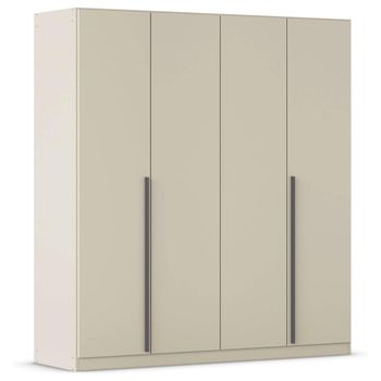 Alba Champagne 181cm 4 Door Wardrobe