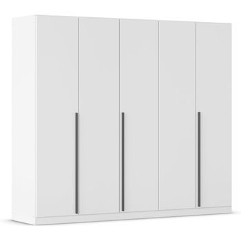 Alba Alpine White 226cm 5 Door Wardrobe