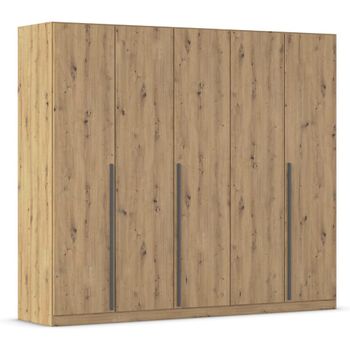 Alba Artisan Oak 226cm 5 Door Wardrobe