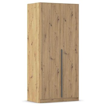 Alba Artisan Oak 91cm 2 Door Wardrobe