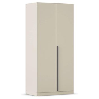 Alba Champagne 91cm 2 Door Wardrobe