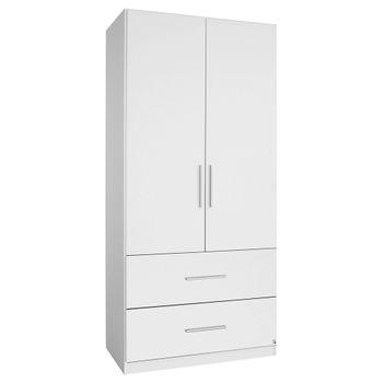 Alvor Alpine White 91cm 2 Door Wardrobe
