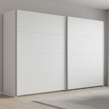 Beluga Extra Alpine White 271cm 2 Door Sliding Wardrobe