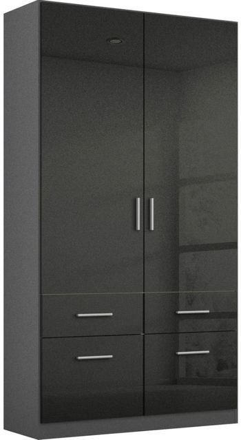 Celle Black 91cm 2 Door Wardrobe