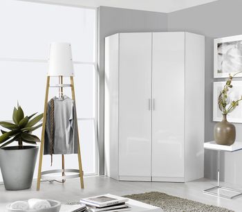 Celle Gloss Corner Wardrobe - Sizes Available