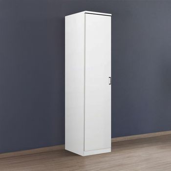 Celle Alpine White 47cm 1 Door Lh Wardrobe