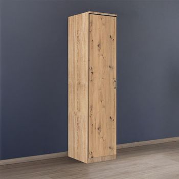 Celle Sonoma Oak and Artisan Oak 47cm 1 Door Lh Wardrobe