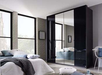 Erimo Glass Folding Wardrobe - Sizes Available