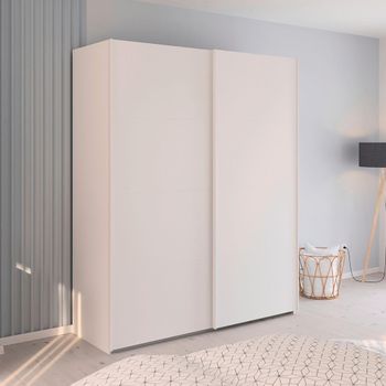 Evelyn Alpine White 181cm 2 Door Sliding Wardrobe