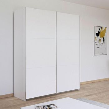 Kronach Alpine White 175cm 2 Door Sliding Wardrobe